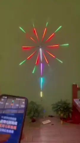 Sound control light # atmosphere lamp # live scene shooting effect # fireworks lamp#fyp #shopping #tiktokshop #foryou 
