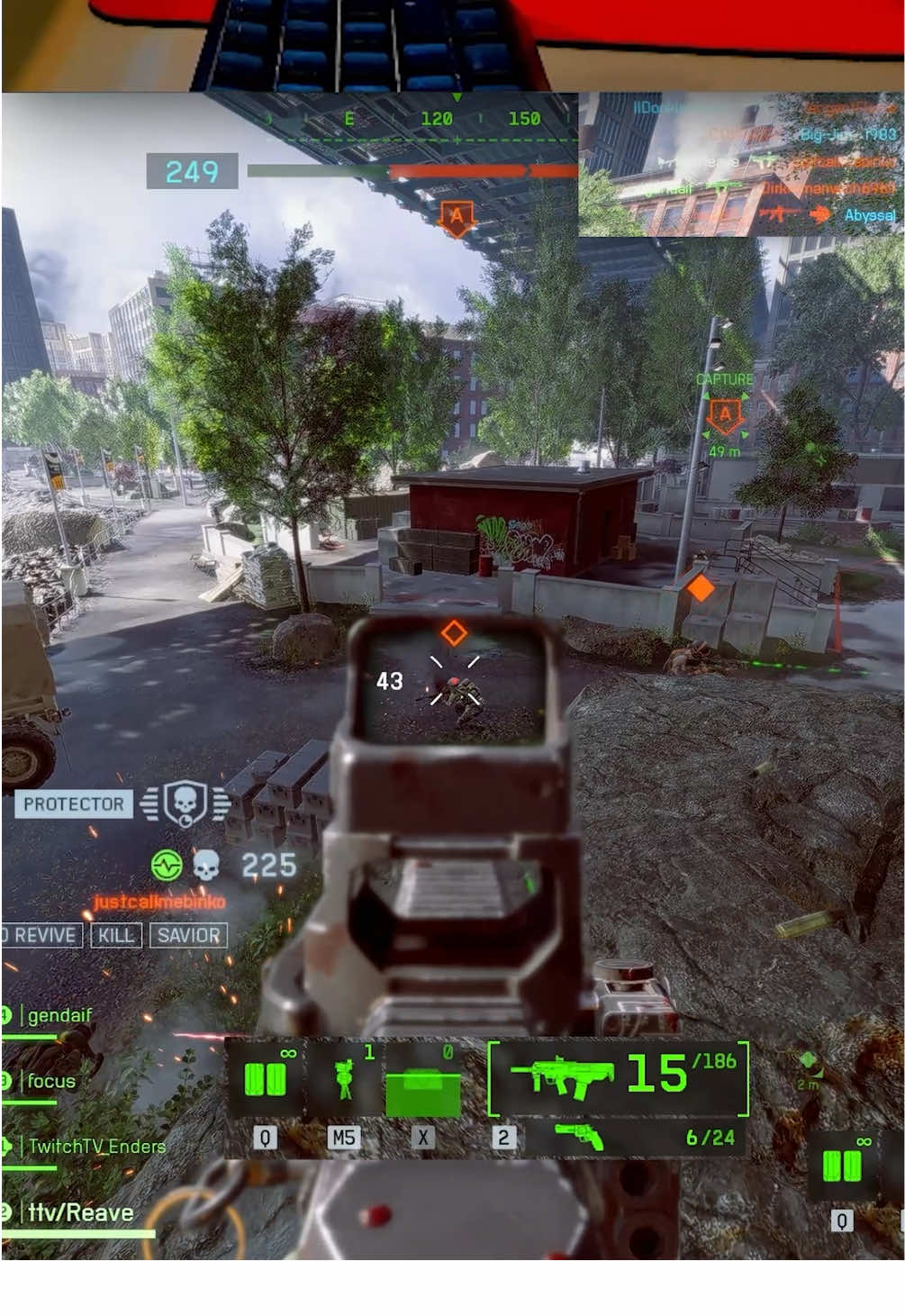battlefield 6 has me in a chokehold #battlefield #bf6 #battlefield6 #gaming #reave 