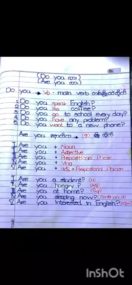 #Do you လား #Are you လား#basicenglishgrammar #BASICENGLISHONLINECLASS 