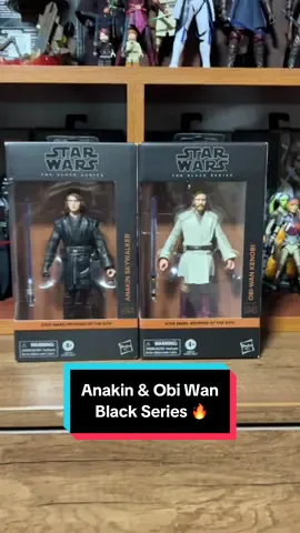 Llegaron los nuevos Anakin y Obi Wan de Star Wars Black Series 🔥 #anakin #obiwan #blackseríes #starwars #revengeofthesith 