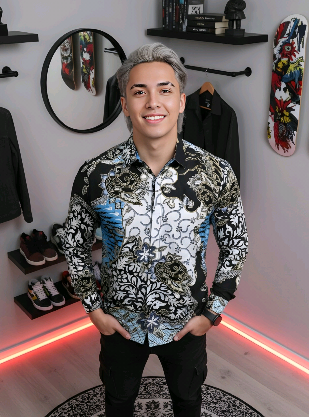 ✨ Model terbaru, bahan premium dengan harga tetap ramah di kantong! Bisa COD + ada promo Gratis Ongkir loh 🚚💕 📌 Jangan sampai kehabisan, order sekarang sebelum sold out #OutfitKekinian  #fashionpria 