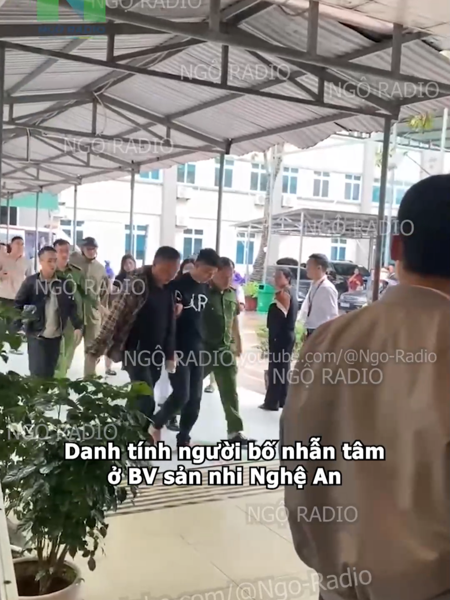 Danh tính người bố nhẫn tâm ở BV sản nhi Nghệ An#viraltiktok #tintuc #ngoradio #cuocsong #phapluat