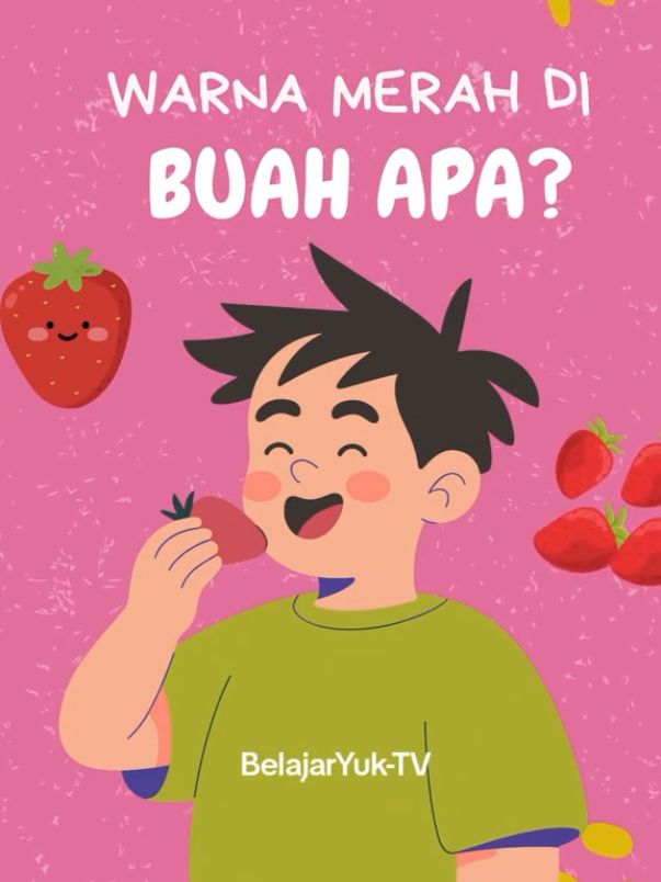 285 | Belajar nama nama buah dan menebak warna buahnya lewat lagu anak yang menyenangkan ini #laguanak #laguanakindonesia #belajar #edukasi 