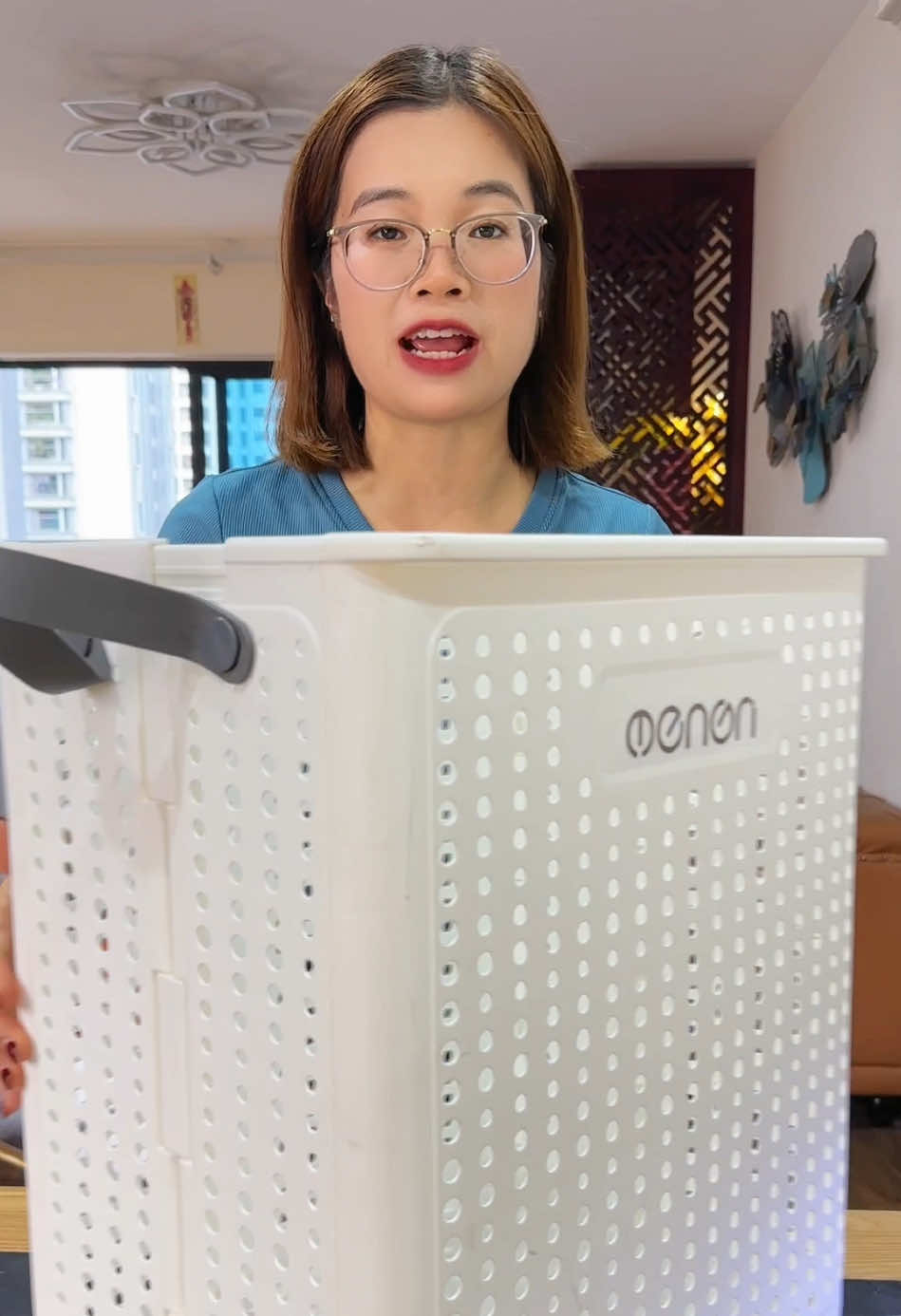 Giỏ đựng quần áo đa năng có bánh xe #kimthanhday #giodungquanao #giodungquanaogapgon #xuhuong 