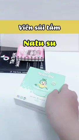 Bí quyết để em bé có làn da mềm mại là nhờ dùng em viên sủi tắm Natu su này nè mấy bà , với thành phần thiên nhiên, không Paraben , không hoá chất nên an to,àn cho bé #viensuitam #natusu #chobe 