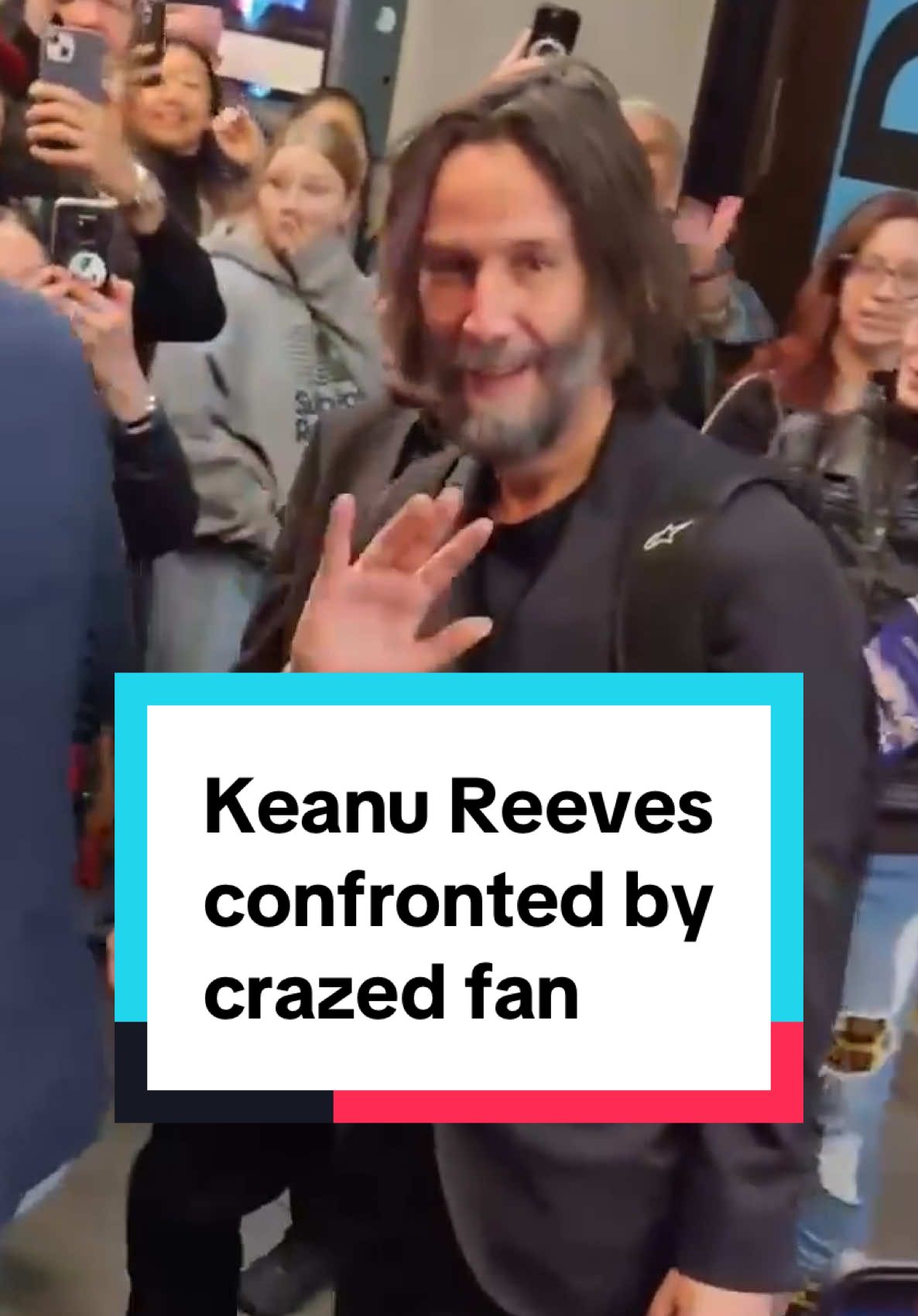 Keanu Reeves was confronted by a crazed fan while leaving his Broadway play, with the fan exclaiming that she’s his ‘divine wife’. #celebrity #keanureeves #entertainment #entertainmentnews #celebrities 