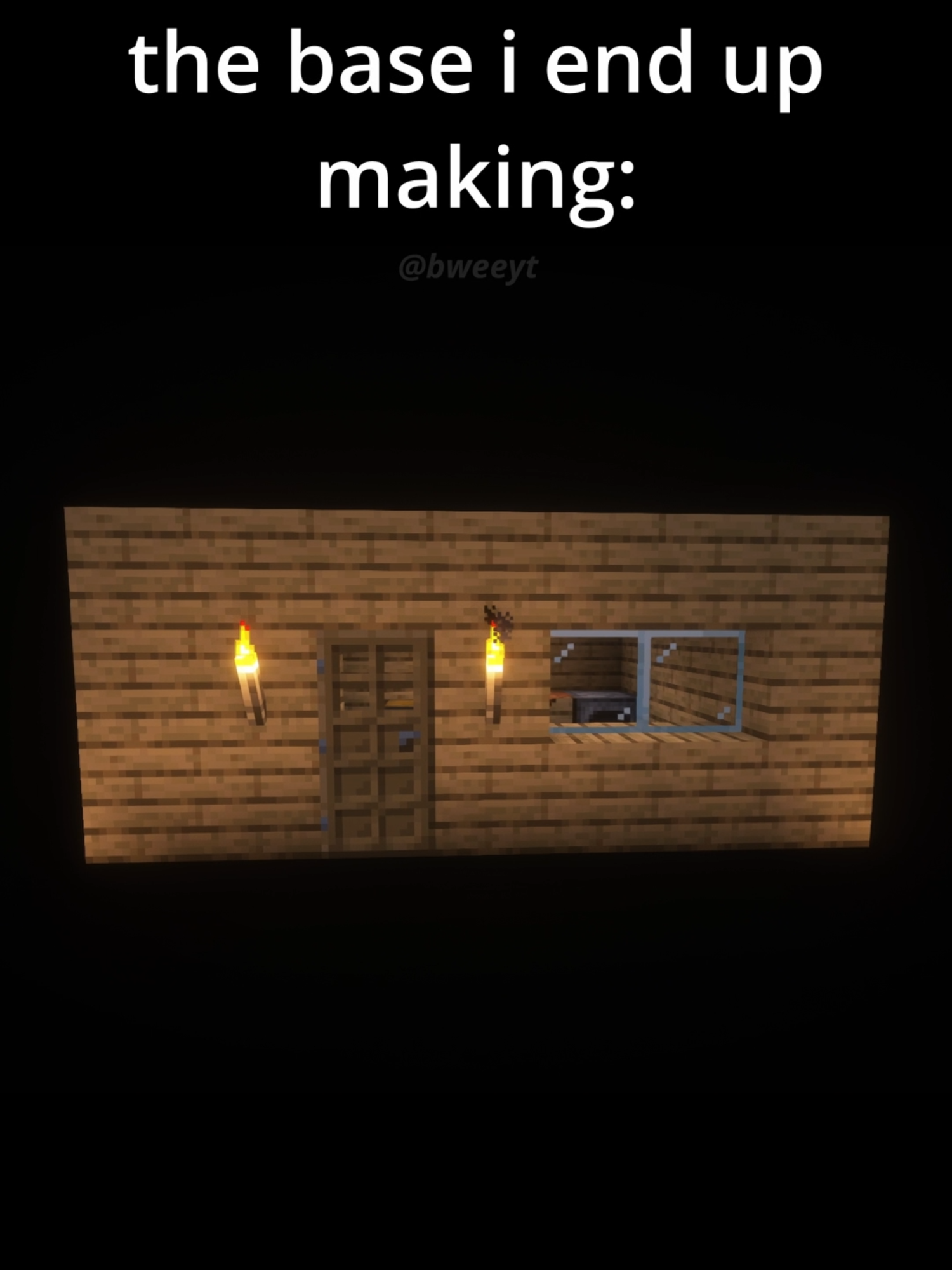 my vision vs reality #Minecraft #minecraftmemes #minecraftmeme #meme #funny #gaming #fyp #foryou #foryoupage