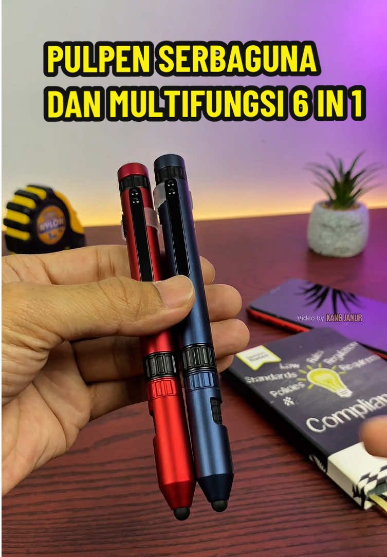 Pulpen multifungsi 6 in 1 ini wajib punya 1 dirumah, selain murah dan multifungsi, bisa diorder di keranjang kiri bawah sekarang!  #Pulpen6In1  #PulpenSerbaguna6Fungsi  #PulpenStylusPen  #PulpenObengLucu  #GajianSale 