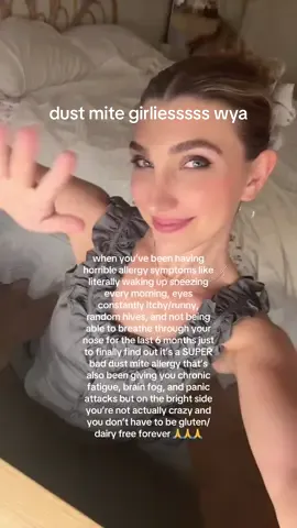 brb time to get a new mattress and potentially boil all of my clothing 😍 i thought it was a gluten or dairy allergy so im just gonna go make some butter noodles now bc even a small win is a win 