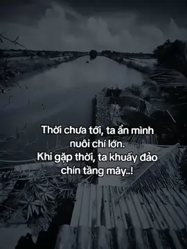 时机未到，吾将韬光养晦。 时机一到，吾将掀起第九重云……！