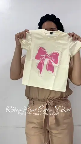 Cotton Printed T-shirt for kids and adults #creatorsearchinsights #ribbontshirt #cottontshirt #affordableshirt #shirtforkids 