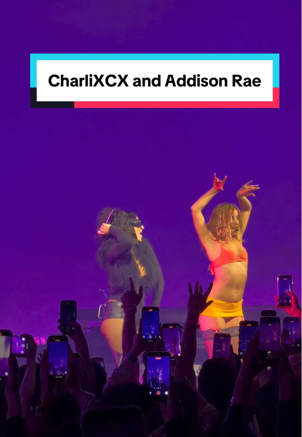 Tonight was amazing!!! Addison and Charli killed it!!! #addisonrae #charlixcx #losangeles @Addison @Charli XCX 