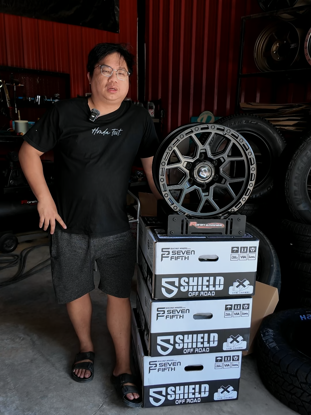 พร้อมยาง Hankook 2 ต้นๆ#ล้อแม็ก #ล้อแม็กยางรถยนต์ #ยางรถยนต์ #ออฟโรด