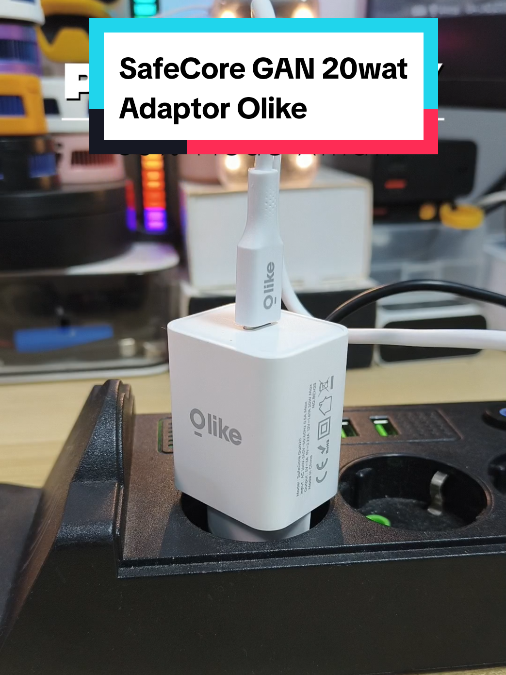 Adaptor Premium harga terjangkau!!! adaptor Olike solusinya 🤩 #olikeindonesia #adaptor20watt #adaptorolike #olikesmartaccessories #charger20watt 