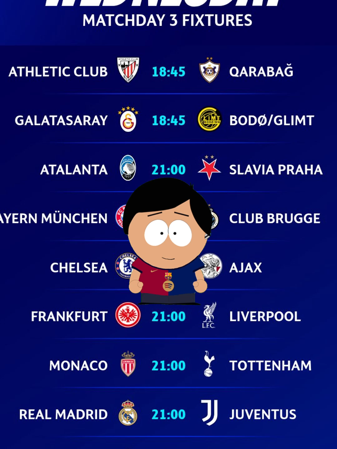MIERCOLES DE CHAMPIONS LEAGUE #championsleague