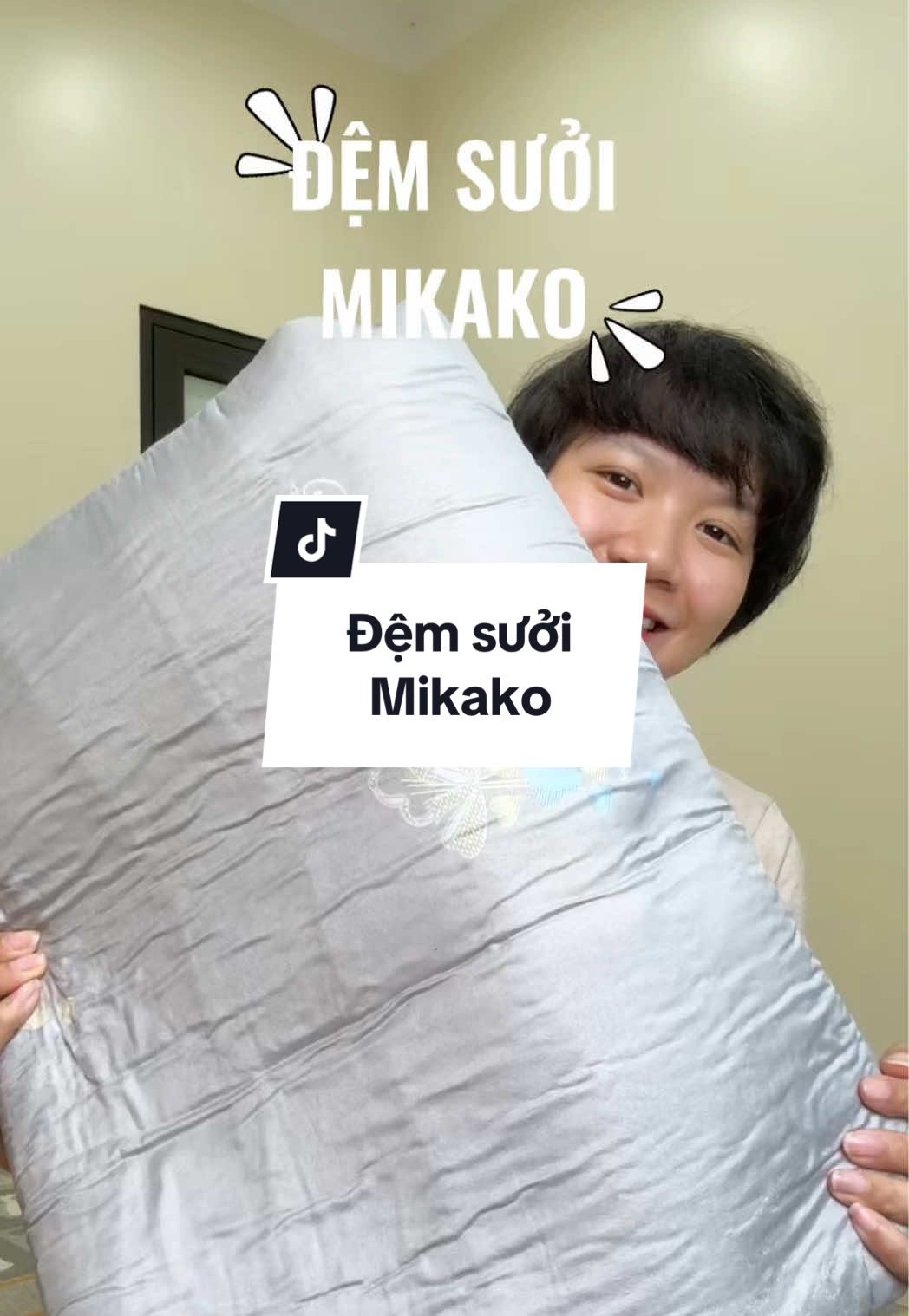 Có đệm sưởi Mikako này thì mùa đông khỏi lo lạnh rồi nha! #nguyettoctem #demsuoidien #demsuoimikako #mikako 