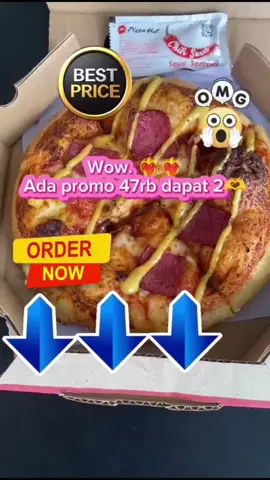 🚨 ATTENTION PIZZA LOVERS! 🚨 Pizza Hut lagi bagi-bagi rejeki! 2 pizza cuma 47rb?! 🤩 Buruan cek link di bio dan sikat promonya! 🍕 #PizzaHutIndonesia #PromoGede #VidioPromo #PizzaMurah #LimitedOffer 