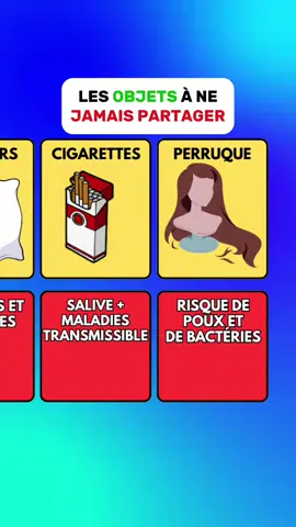 ⚠️ Voici les objets à ne jamais partager — certains peuvent te transmettre des maladies sans que tu le saches ! 🧴 #hygiène #santé #bienêtre #france 