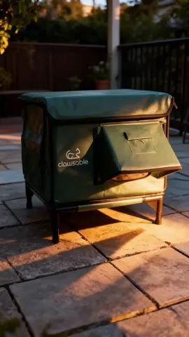 When winter hits but your outdoor cats stay cozy & warm 🐾❄️ #hop41ce #CatTok #OutdoorCats #HeatedCatHouse #WinterCats 