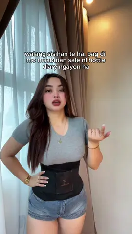 kung ayaw mong lumiit waistline mo😭🤌 #hottiediaryph #waisttrainer 