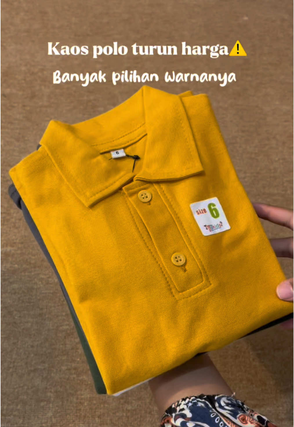 Harga gak masuk akal kaos polo sebagus ini🫵#kaos #kaosanak #kaosmurah 