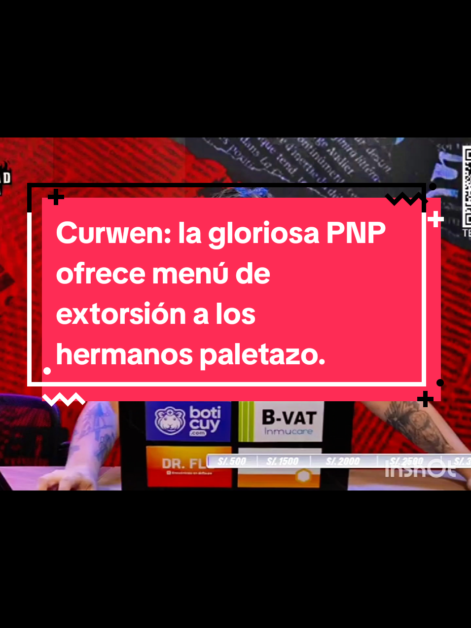 Victor Caballero Curwen: la gloriosa PNP ofrece menú de extorsión a los hermanos paletazo. #fujimorismonuncamas #curwen #eldiariodecurwen #brutalidadpolitica #salondebelleza 