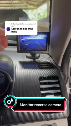 Membalas kepada @accessori car monitor reverse camera 4.3inci #reversecamerawitchmonitor #monitorreverse #reversecamerahargabajet