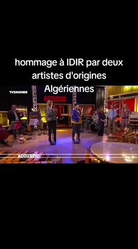 #chant #imazighen♓♓❤️❤️ #algerie🇩🇿 #pourtoii #chimenebadi  Chimène Badi d'origine kabyle se rencontre avec Samira brahmia d'origine chaoui pour rendre hommage à notre grand artiste Idir
