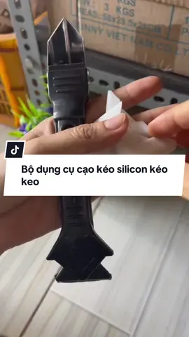 Bộ dụng cụ cạo kéo silicon kéo keo#viral #tamtit #xuhuong #kimkhi 
