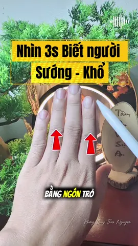 Nhìn 3s biết bạn có số sướng khổ hay an nhàn nhé. Các bạn nhìn ngay trên tay mình như nào cmt lại nhé. #giaimachitay #0974569545xemchitay #phongthuythaonguyen #trungnhantuong37 