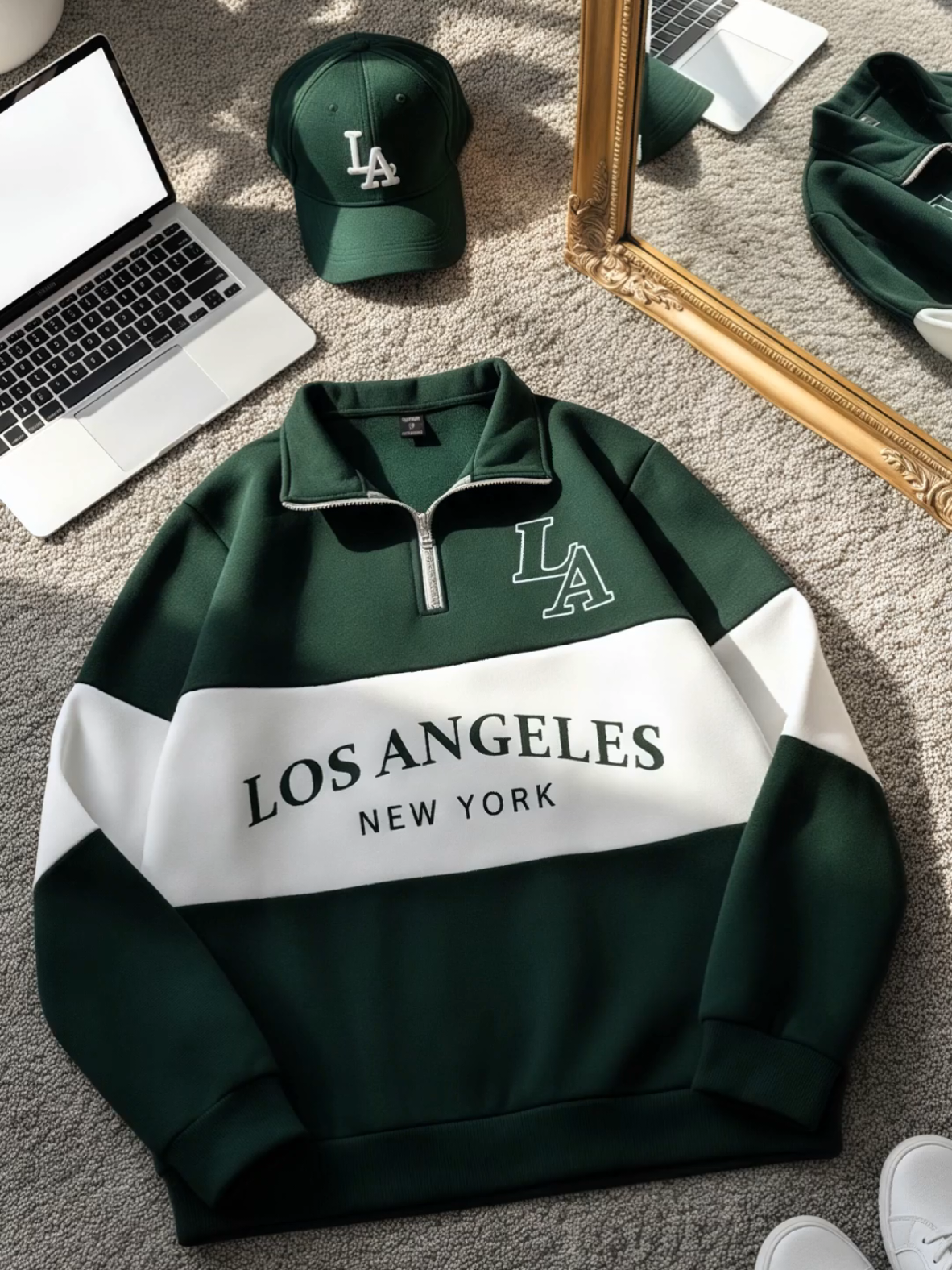 Rekomendasi Sweater Rugby Half Zipper semurah ini!! #affiliatemarketing #abcxyz 