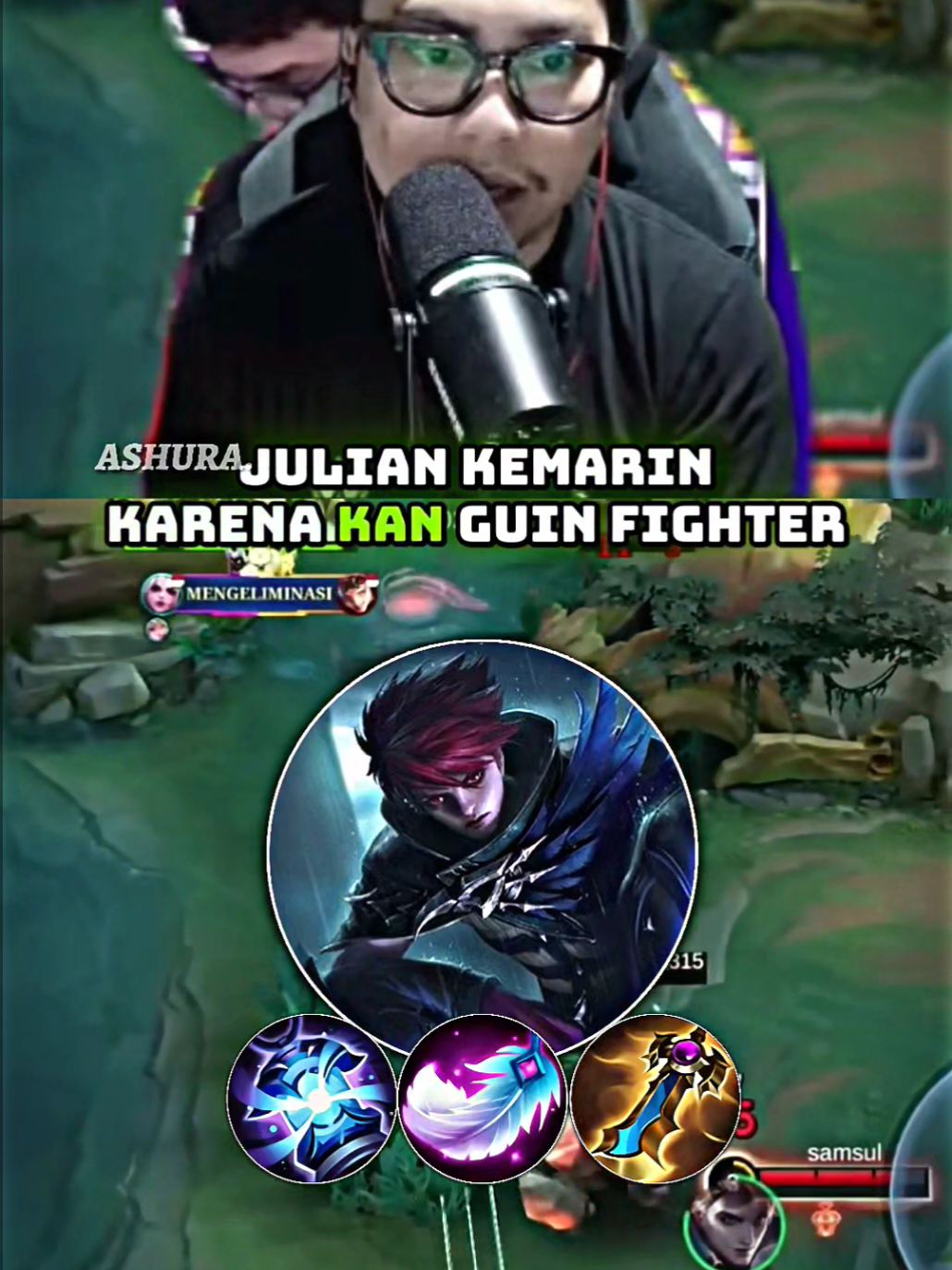 build guin jungler kekebalan tubuh! #MLBB9TH #MLBB 