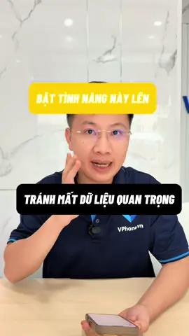 Bật tính năng này lên để tránh bị mất dữ liệu #reviewiphone #pisen #thuthuathay #thuthuatiphone #iphonegiare   