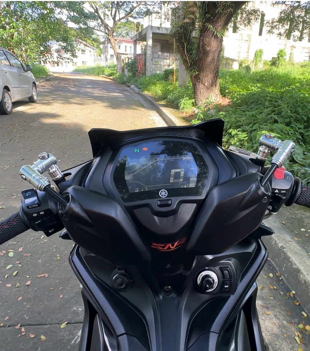 Stock sidemirror to foldable sidemirror ba g? eto g oh #foldablesidemirror #foldingmechanism #sidemirror #sniper155 #armfoldingmechanism 