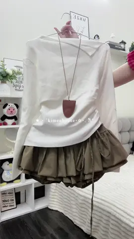 Áo Len Trễ Vai Kiểu Nữ Dáng Lệch Vai Địu Xinh #xh 