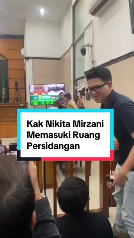 Momen saat Nikita memasuki ruang sidang hari ini 😮 #SidangHariIni #SidangNikitaMirzani #23oktober2025 