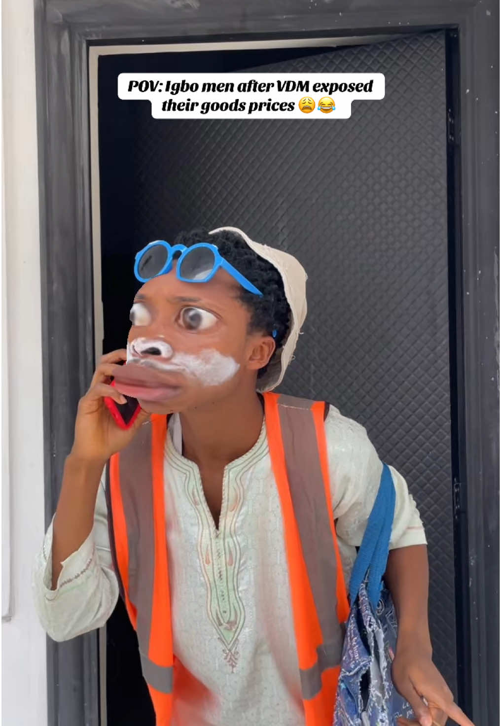 Vdm don cause saga for market😂😂