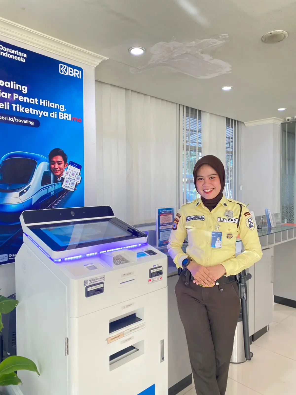 Jangan lupa transaksi di bri💛