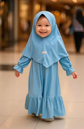 Koleksi Terbaru KIMEHIJAB ✨ Gamis anak perempuan Syar’i SHAFIYYYAH Jersey Premium 💙 Tampil anggun dan nyaman seharian! 🌸 Bahan jersey premium – lembut & adem 🌸 Desain elegan dengan detail ruffle manis 🌸 Cocok untuk jalan-jalan, mengaji, atau acara keluarga Tersedia berbagai ukuran untuk si kecil 💕 🛍️ Yuk, segera dapatkan sebelum kehabisan! #KimeHijab #GamisAnakSyari #FashionAnakMuslim #OOTDAnak #BusanaAnakPerempuan 
