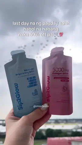 @Sip2Glow beauty duo is on 50% off for payday sale 💸🥳 #sip2glow #sip2glowcollagendrink #collagendrink #beautydrink #glowingskin 
