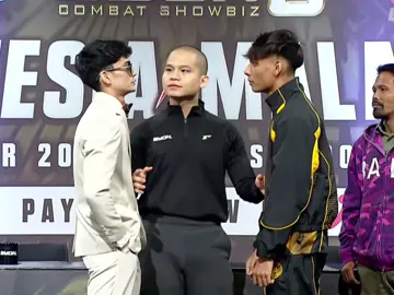 Face off 1 ByonCombat vol.6 Indonesia vs Malaysia 2 #byoncombat #byoncombatshowbiz #boxing #kickstriking #muaythai 