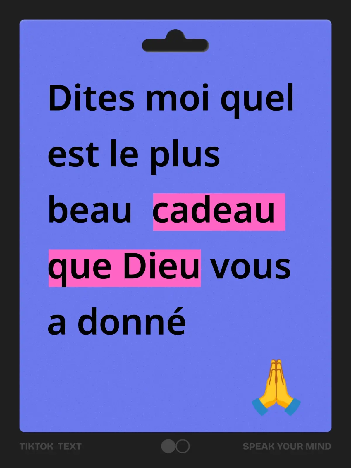 C'est un symbole de reconnaissance et une façon de rendre à ALLAH en reconnaissant ses beaux cadeaux qu'il nous offre au quotidien. Qu'on ne peut avoir nulle part ailleurs. Partageons les plus beaux cadeaux qu'il nous offert en commentaire et remerçions LE ✨ profondément et on verra qu'il nous en donnera encore et encore... C'est une manière de débuter la journée... #toutlemonde🌍 #pourtoi #tik_tok #islamic_video #Fitness @islam @fitness @sante 