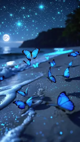 💙✨Mesmerising View✨✨ #nature #peaceful #moon #natureechoes729 #dreamy 