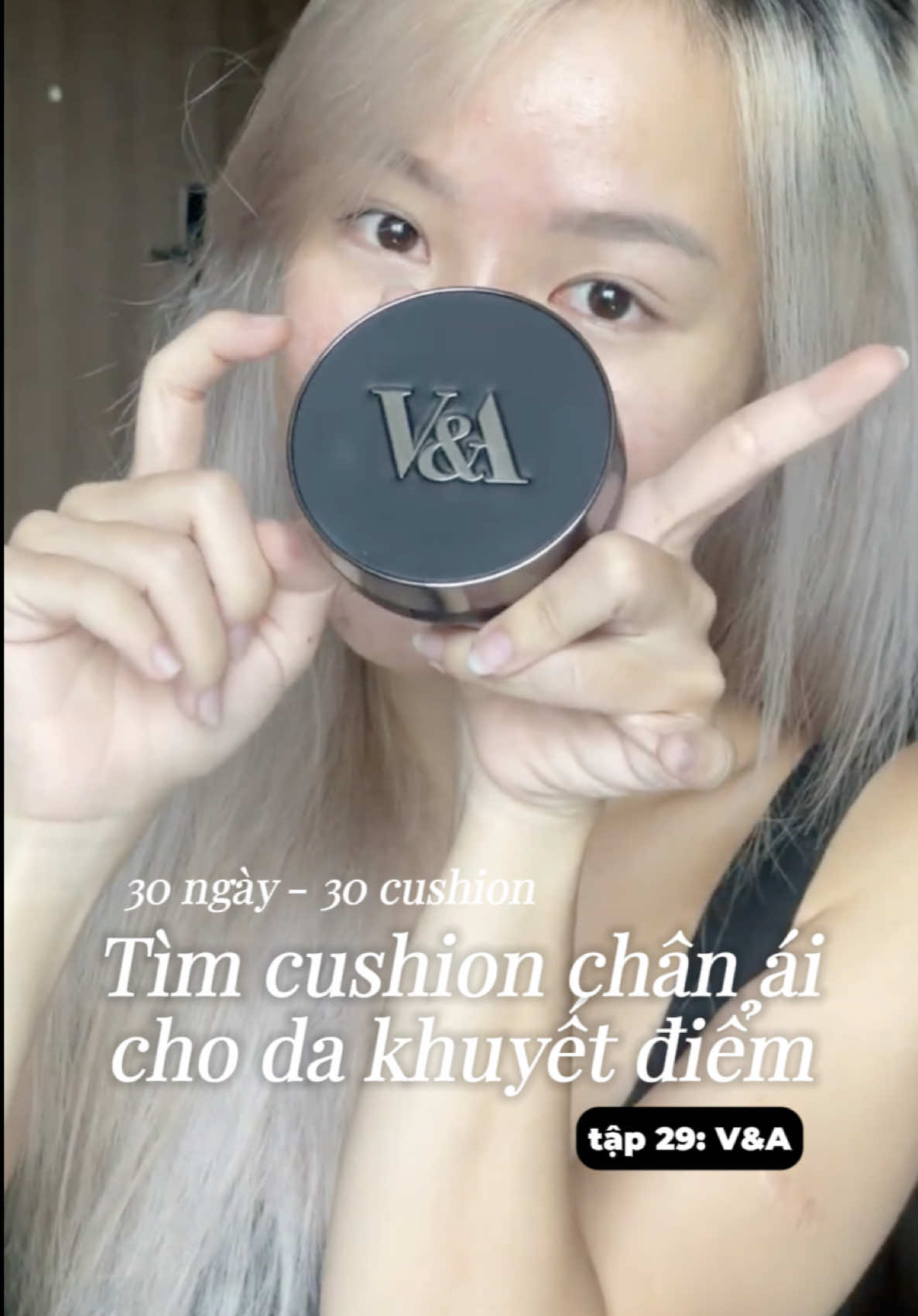 Nhỏ cushion V&A htrc ai hỏi ta? Ckd tốt, siu bền, kiềm dầu tốt, chất lượng highend phết 🫵🥹 #reviewlamdep #NVNM #reviewcushion #VABeauty #CushionVABeauty