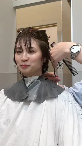 かわいすぎる！ ショートにイメチェン🫶🏻🫶🏻 #銀座美容室　#ショート #イメチェン