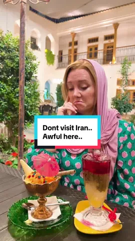Having a terrible time in Iran 🇮🇷 … 🤭#iran #iranian #isfahan