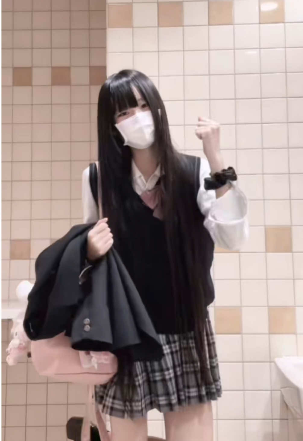 髪長いの最後の日#ljk #自撮り界隈 #名古屋 #地雷系 