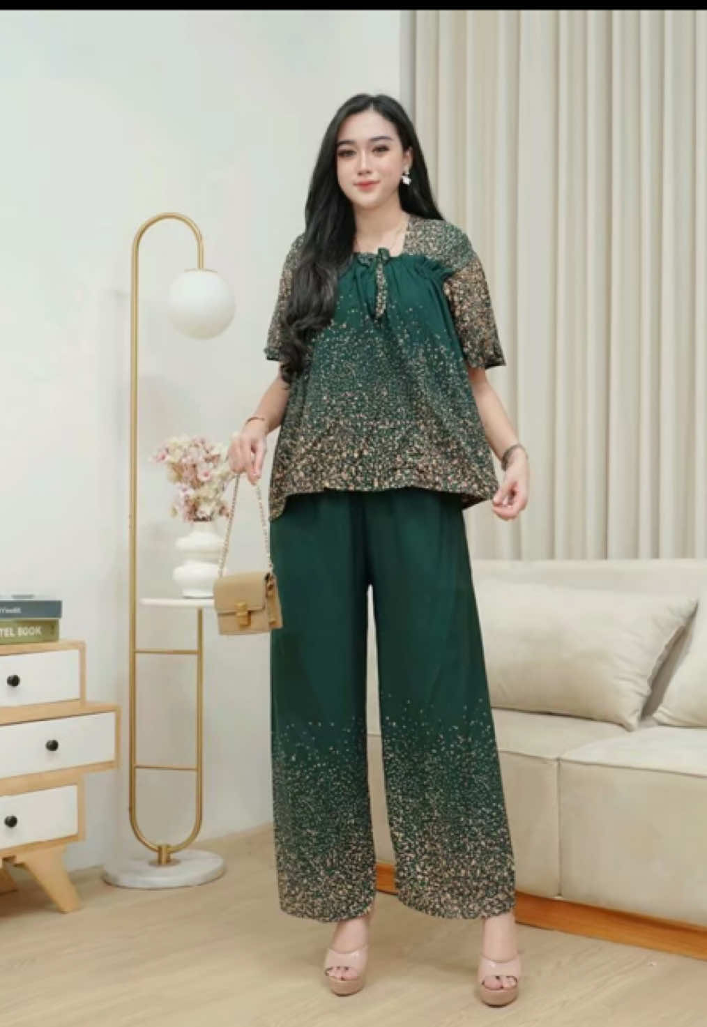 setelan panjang setelan Fuji modern viral kekinian#setelanwanita #setelanterbaru #setelankekinian #bajuviral #fypシ゚ 