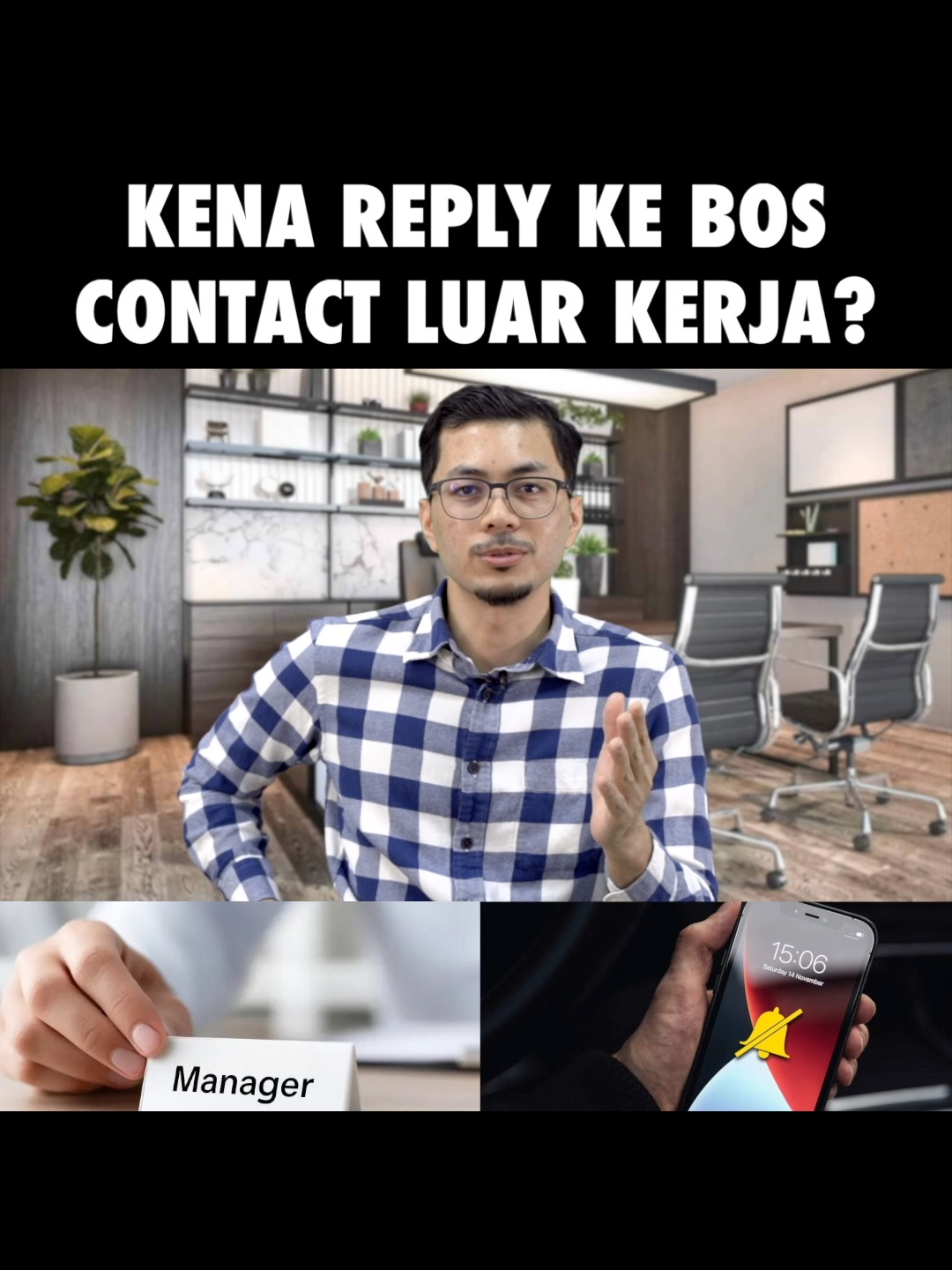 Nik Akmal ada terangkan mindset yang betul dan sihat bila masuk kerja dalam buku Berhenti Bekerja. Dapatkan di link pada bio ML Studios.