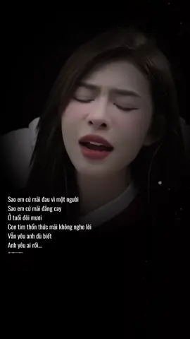 Sao em cứ mãi đau vì một người ...#nhachaymoingay #hanacamtien #tamtrang #tiktokgiaitri #nhaccamxuc